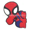 Zapatos Croc de los Vengadores Hebilla de Zapato Decoración de Zapato Linda Versión Q Marvel Hulk Superman Spider-Man Flor para Zapato