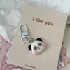 Chaveiro de Desenho Animado com Cabeça Grande Rosa Pingente de Porquinho Fofo Ursinho Coelhinho Animal Fofo Macio Acessórios Pingente para Mochila Escolar