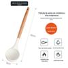 Cozinha Antiaderente Wok Pá de silicone Frigideira doméstica Cozinhar utensílios de cozinha Resistente a alta temperatura Alimentos Grau Wok Shovel Colher de sopa