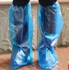 Botas de chuva descartáveis impermeáveis e antiderrapantes para adultos e crianças usarem botas de pé à prova de chuva espessas para estudantes