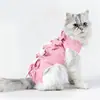 Ropa de Esterilización para Gatos, Ropa Quirúrgica para Gatas, Ropa para Destete, Ropa para Gatos Machos Anti-Lameduras Post-Cirugía # #