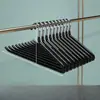 Cabide de armazenamento para calças, cabideiro multifuncional para roupas, cabide de calças estiloso em formato de ganso, antiderrapante, cabide simples para guarda-roupa doméstico