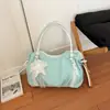 Bolso Tote de Color Sólido a la Moda 2026 Verano Nuevo Bolso de Mano Personalidad Elegante Bolso de Hombro Gran Capacidad Bolso de Axila para Mujer