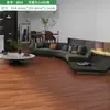 Venda Direta de Fábrica Decoração de Casa Reforma Impermeável Antiderrapante Resistente ao Desgaste PVC Autoadesivo Adesivos de Piso Piso de Cimento Doméstico Couro