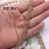 Tiras Delgadas de Encaje con Forma de Diamante de Oro Blanco Material de Cinta Adhesiva Decorativa para Bordes de Accesorios para el Cabello