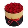 Comercio exterior transfronterizo flor eterna cubo de abrazo flor preservada caja de flores Tanabata Día de San Valentín regalo Caja de Regalo de Rosas Venta al por mayor