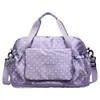 Nueva Bolsa Deportiva de Moda para Hombres y Mujeres, Bolsa de Gimnasio de Lunares con Separación Húmeda y Seca, Bolso de Mano de Tela Oxford para Natación, Bolsa de Viaje de Hombro