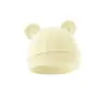 Touca para Bebê Recém-Nascido com Orelhas de Urso Touca Infantil para Meninos Meninas Toucas para Crianças Pequenas Gorro de Bebê para 0-3 Meses