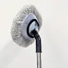 Mop extensível de cabo curvo para lavagem de carro com cerdas macias, cabo longo, ferramenta de limpeza de carro para uso doméstico, suave para a pintura, ferramenta de limpeza de vidros