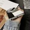 Para Xiaomi 15Ultra Funda de Teléfono con Rayas y Tres Patrones Galvanizado Sentido Avanzado Xiaomi 14Ultra Lente de Cobertura Total