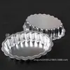 Borda de Dente Molde Oval para Bolo Molde de Bolo Alumínio Molde para Bolo e Pão Utensílios de Confeitaria Molde de Confeitaria Doméstico