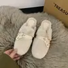 Chinelos Peludos de Solado Grosso para Mulheres, Uso Externo, Novo Estilo 2026, Outono/Inverno, de Calçar, Chinelos de Algodão Pelúcia Tendência 2026 Fechados