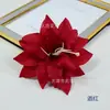 Perfume Flor de Lírio Decoração de Hotel Restaurante Altura Simulação Lírio Adereço de Cabeça Minoritário Xunpu Grampo de Cabelo Sistema de Flores