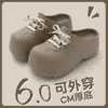 Pantuflas de Eva con Suela Gruesa para Mujer, Sandalias Cerradas Casuales de Verano para Exteriores, Pantuflas Cómodas para Interiores para Mujer, Venta al por Mayor de Verano