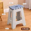 Taburete Plegable para Comedor en Casa, Taburete Alto Portátil para Exteriores para Adultos, Silla de Plástico, Taburete Plegable Engrosado, Taburete Pequeño para Baño