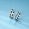 Versión coreana de pendientes de plata de ley para mujer, diseño retro de cobre, temperamento, moda, personalidad, joyería para orejas, nueva tendencia