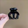 Pinza Pequeña Pinza para Recoger Cola de Caballo Alta Artefacto Fijador Pasador de Pelo para Mujer Parte Trasera de la Cabeza Pasador Carey Accesorios para el Cabello Pinza Calabaza Tocado