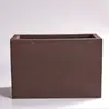 Caixa de Flores Retangular Vaso de Flores Vaso de Flores Ultra Estreito Caixa de Flores Retangular Caixa de Plantio Externa Tinte de Pedra Real Calha de Flores