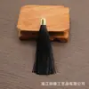 8cm capuchón de metal borla pequeña borla abanico colgante marcapáginas borla ropa accesorios para el cabello borla accesorios decorativos al por mayor