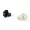 ESSENTRA/hebilla de sublimación fijación cabeza avellanada nailon blanco y negro remache de cabeza avellanada SR 1811