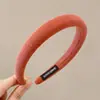 Diadema Nueva Retro 2026 Hace que la Cara se Vea Más Pequeña Diadema Elegante para Mujeres Ilumina la Piel No Aprieta la Cabeza Estilo Perezoso Pinzas para el Cabello Accesorios para el Cabello Mayoreo