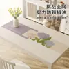 Mantel de cuero impermeable y resistente al aceite, tapete para mesa de comedor, tapete de mesa con patrón floral estilo ins para uso doméstico, protector de mantel de cuero suave