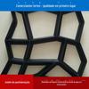 Direto da fábrica DIY concreto piso azulejo jardim pavimentação molde paisagem Pavimento de estrada molde de pavimentação molde de solo