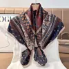 90 Nuevo Estilo Exótico Azul Otoño/Invierno Versátil Bufanda Exterior de Terciopelo para Mujer, Bufanda Cálida, Pañuelo para el Cuello, Bufanda Cuadrada Grande