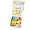 Caja de Emociones Paquete de Expresiones Lindas Nota de Susurro Pegatina Hecha a Mano DIY Caja Pequeña Magnética Caja de Regalo Creativa
