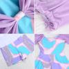 Traje de Baño Entero para Mujer con Diseño de Lazo en V 2025, Falda, Cintura Alta, Cubre el Vientre, Aspecto Adelgazante, Traje de Baño Floral