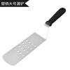Herramienta de Barbacoa de Placa de Hierro de Acero Inoxidable Transfronteriza Raspador de Barbacoa Espátula para Bistec Espátula para Cocinar Pizza Juego de Cubiertos para Carne