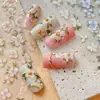 Yitu Calcomanías para Uñas con Flores Pequeñas de Doble Capa Estilo de Lujo Accesible Sencillo y Exquisito Calcomanías Decorativas Populares Yt5676