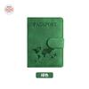 Bolsa para pasaporte antimagnética de piel PU etiqueta de equipaje traje piel antirrobo cepillo tarjetero RFID bolsa para identificación en stock funda para pasaporte