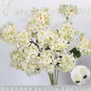 Flor de Simulación Hortensia Piruleta Hortensia Decoración del Hogar Material para Arreglo Floral Arte Floral de Boda Flor Bola de Nieve Flor Artificial