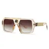 Gafas de sol europeas y americanas de moda no convencionales para hombre, gafas callejeras exageradas personalizadas, gafas para exteriores anti-ultravioleta LH215