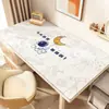 Tapete de mesa de astronauta, tapete de mesa para escrita de estudante, tapete de mesa especial para crianças, toalha de mesa para mesa de estudo e escrita, tapete de mesa