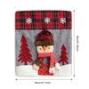 Decoraciones de Navidad, Fundas para Sillas con Sombreros, Fundas para Taburetes, Fundas para Sillas de Muñeca, Decoración para el Hogar Europea y Americana, Mini Bufandas de Navidad