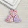 Orejas de Conejo con Chapado UV Acrílico Corazón Chapado Cadena para Teléfono Móvil DIY/Con Cuentas Tocado Joyería Colgante para Bolso Accesorios Material