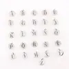 Acero Inoxidable Pulido Espejo 10mm Redondo Colgante con Letra Inglesa Accesorios para Joyería DIY