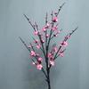Simulación de flor de ciruelo, dulce de invierno chino, decoración del hogar, arreglo floral, rama de ciruelo pastoral, accesorios suaves, flores falsas, fábrica al por mayor