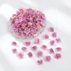 Cabeças de Flores Margaridas Coloridas de 2cm Flores Artificiais Flores de Simulação Realistas Acessórios de Flor para Pinos de Cabelo DIY Decorações de Flores para Casamento Flores Artificiais