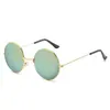 Gafas de sol redondas de metal retro literarias para padrinos y damas de boda, Accesorios de boda, Gafas para actuaciones infantiles
