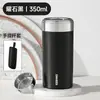 Mini Copo Térmico Aço Inoxidável 316 Pequeno para Mulheres Portátil Simples Copo de Água Bolso Feminino Gravação