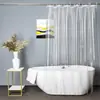 Cortina de Baño Transparente Impermeable Peva Transfronteriza Cortina de Baño a Prueba de Humedad Cortina Divisoria de Dormitorio Amazon