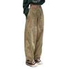 Mono adelgazante para mujer, pantalones finos de verano 2024, nuevos, de talla grande, para chica gordita, holgados, rectos, de cintura alta, informales, de pierna ancha