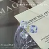 Decorações Brilhantes de Zircônia Transparente para Nail Art, Zircônia Branca Cristal de Gelo, Base Transparente, Açúcar de Gelo Ovo de Pombo, Em Forma de Coração, Em Forma de Marquise Strass para Unhas