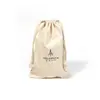Bolsa Desechable de Tela No Tejida con Cordón para Lavandería, Bolsa de Almacenamiento, Bolsa Organizadora para Secadora de Pelo de Habitación de Huéspedes, Bolsa para Guardar Ropa Sucia