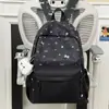 Mochila Linda de Cachorro Estampado Estilo Coreano Versátil para Estudiante Bolsa Escolar Alta Apariencia Mochila Ligera Gran Capacidad Bolsa Escolar