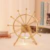 Roda gigante de céu estrelado, material artesanal faça você mesmo, enfeites criativos de luz noturna para mesa, decoração de quarto de menina com coração