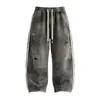 Pantalones de Chándal para Hombre con Estampado Urbano Personalizable Pantalones de Chándal Rectos Holgados para Hombre Pantalones de Chándal Casuales de Moda para Hombre Hombres